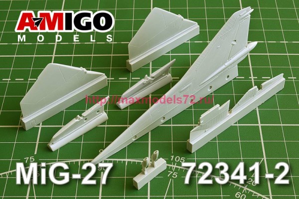 АМG 72341-2   Вертикальное оперение и стабилизаторы самолета МиГ-27 (thumb80838)